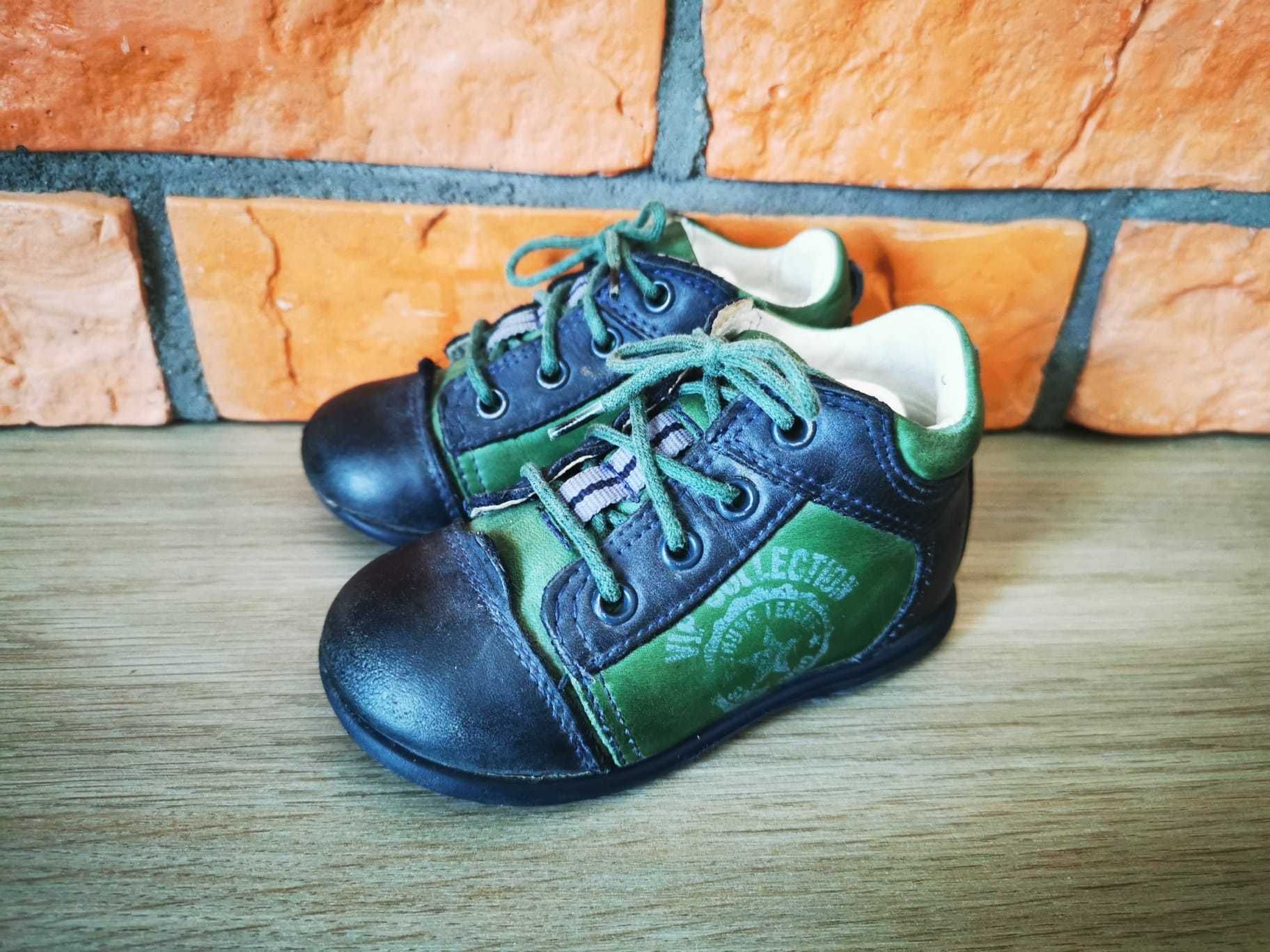 Buty skorzane Emel 21 roczki