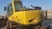 jcb js130 w kabina z szybami 1999r drzwi szyba js160