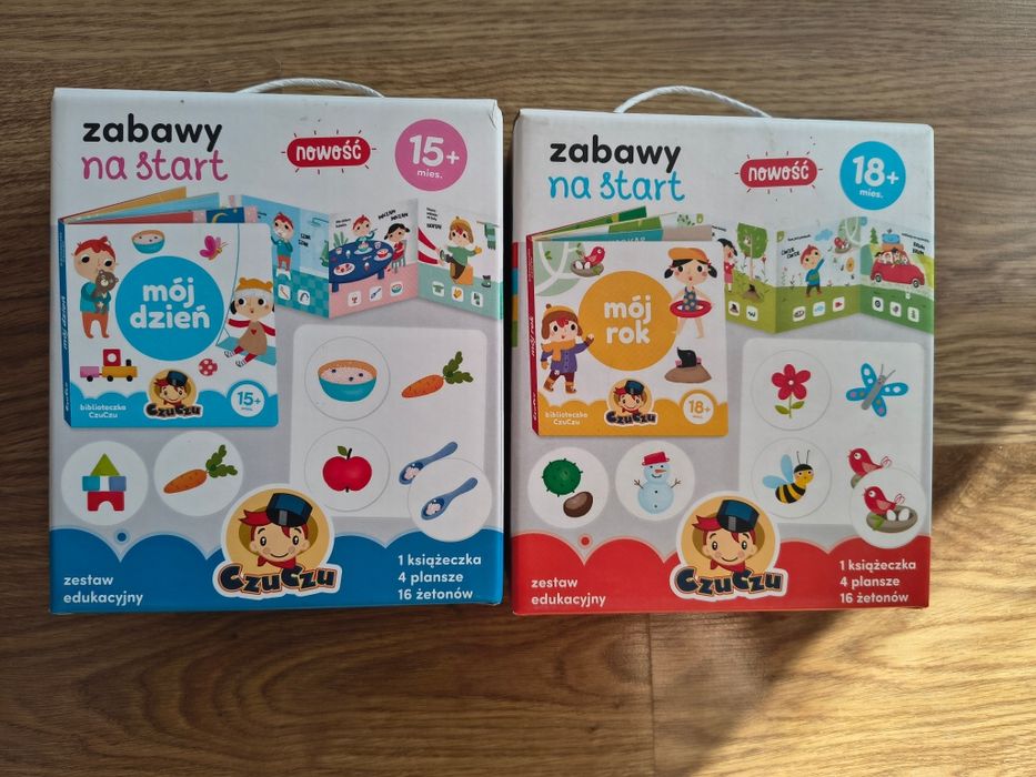 Gry/układanki Zabawy na start CzuCzu, dzień i pory roku
