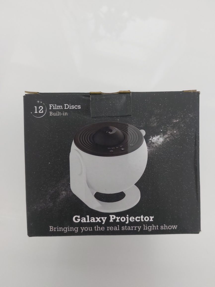Mexllex Mini Projektor Galaktyka 12 Planet dla dzieci, do sypialni