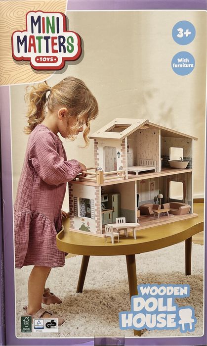 Дерев‘яний будиночок для ляльок Minimatters