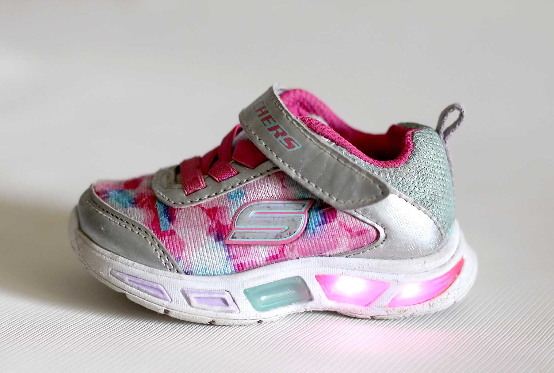Кросівки дитячі з led підсвіткою skechers, кроссовки детские