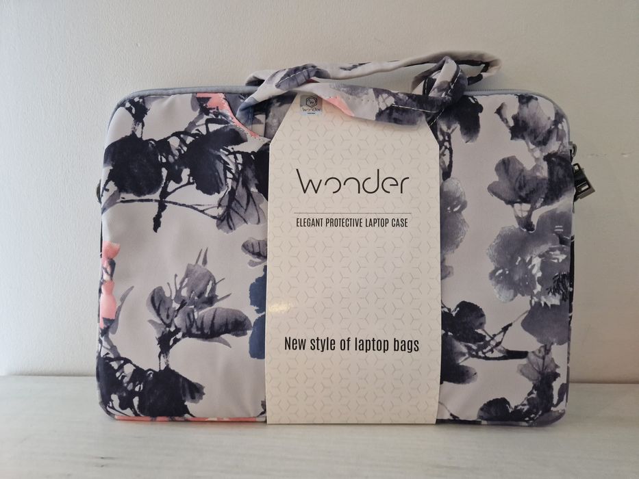 Wonder Briefcase Laptop 13-14 cali peonie