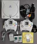 Sega Dreamcast Pal Eur + 2 Pady + 2 Karty Pamięci VMU + Wibracje + Gra