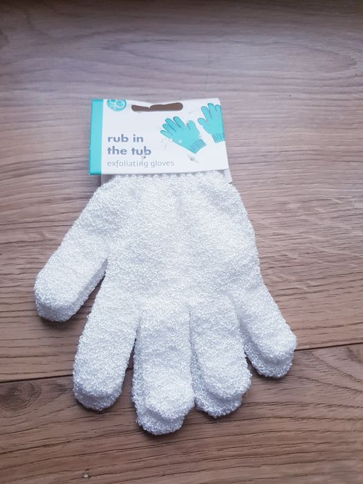 Nowe rękawiczki do peelingu