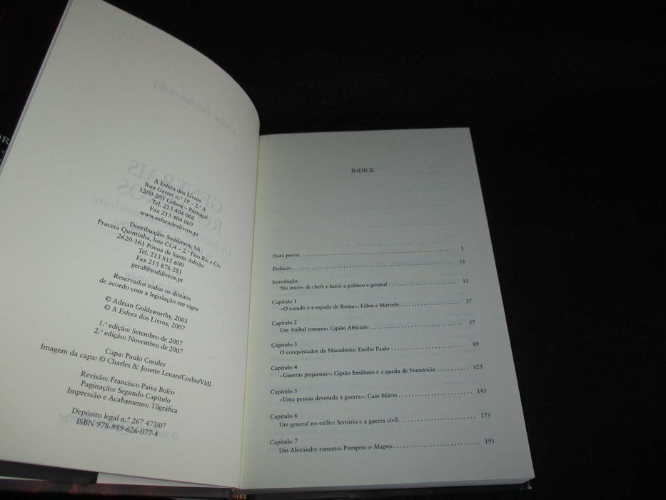 Livro Generais Romanos Adrian Goldsworthy