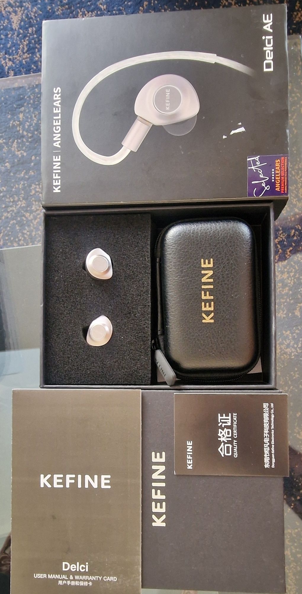 Auricular kefine angelears delci AE