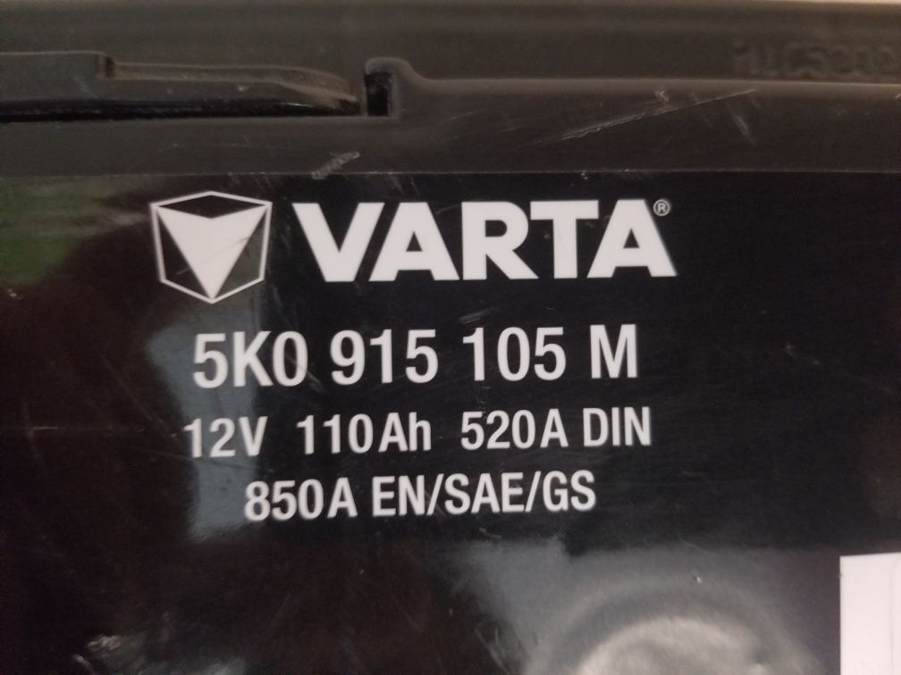 Продам акумулятор  VARTA 5K0915105M 12V110Ah850A EN