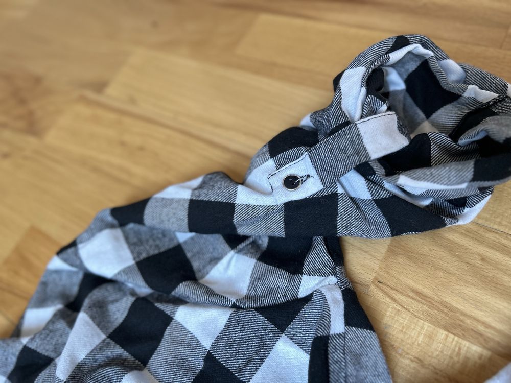 Koszulowa sukienka w kratkę NOWA z metką