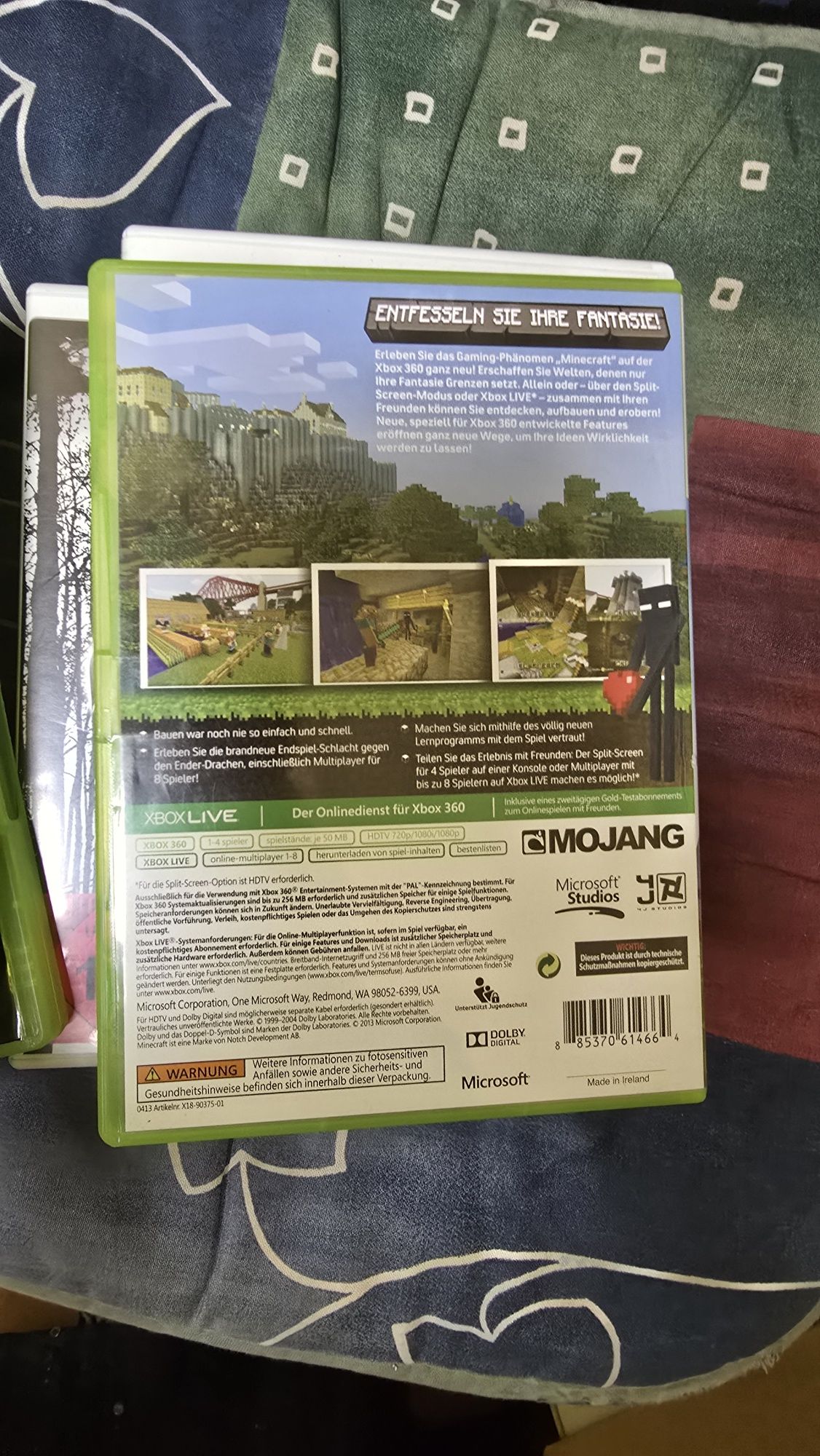 Gra na xbox 360 Minecraft