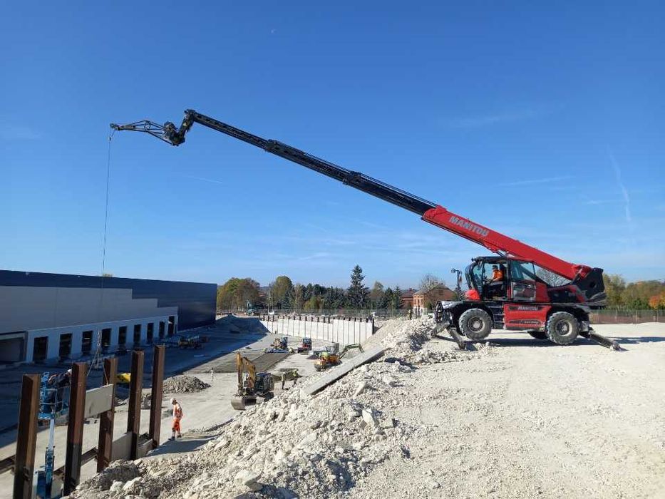 Wynajem ładowarki teleskopowej obrotowej Manitou MRT 2660 Vision