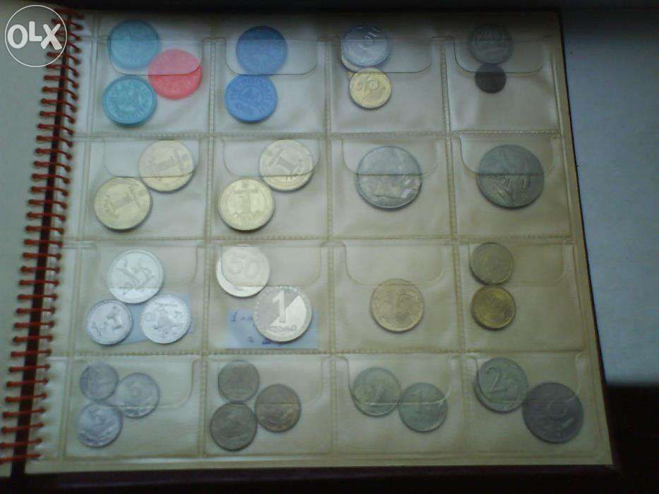 коллекция монет и бумажных денег разных стран (монеты, купюры)