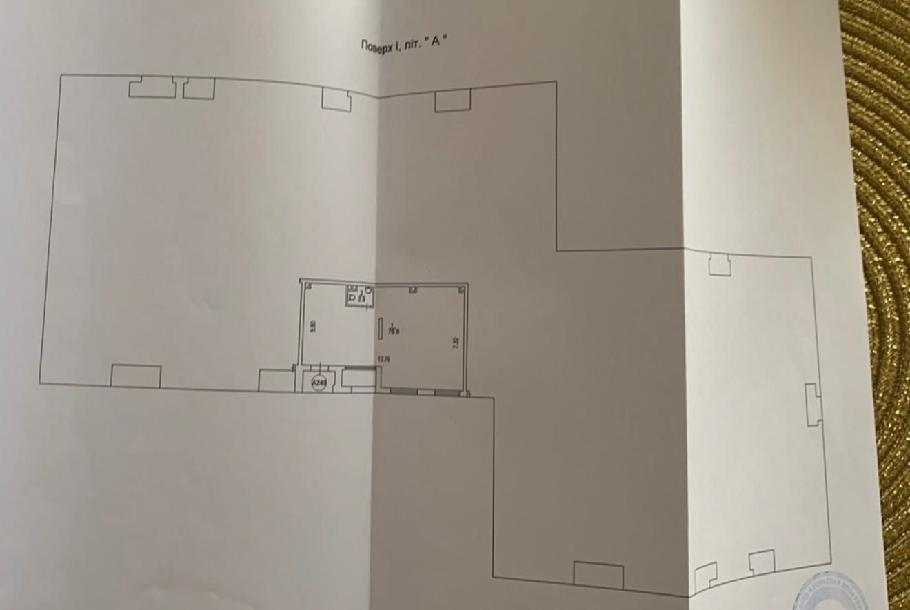 Здається Фасадне приміщення 81,7 м²  в ЖК «Seven” від власника