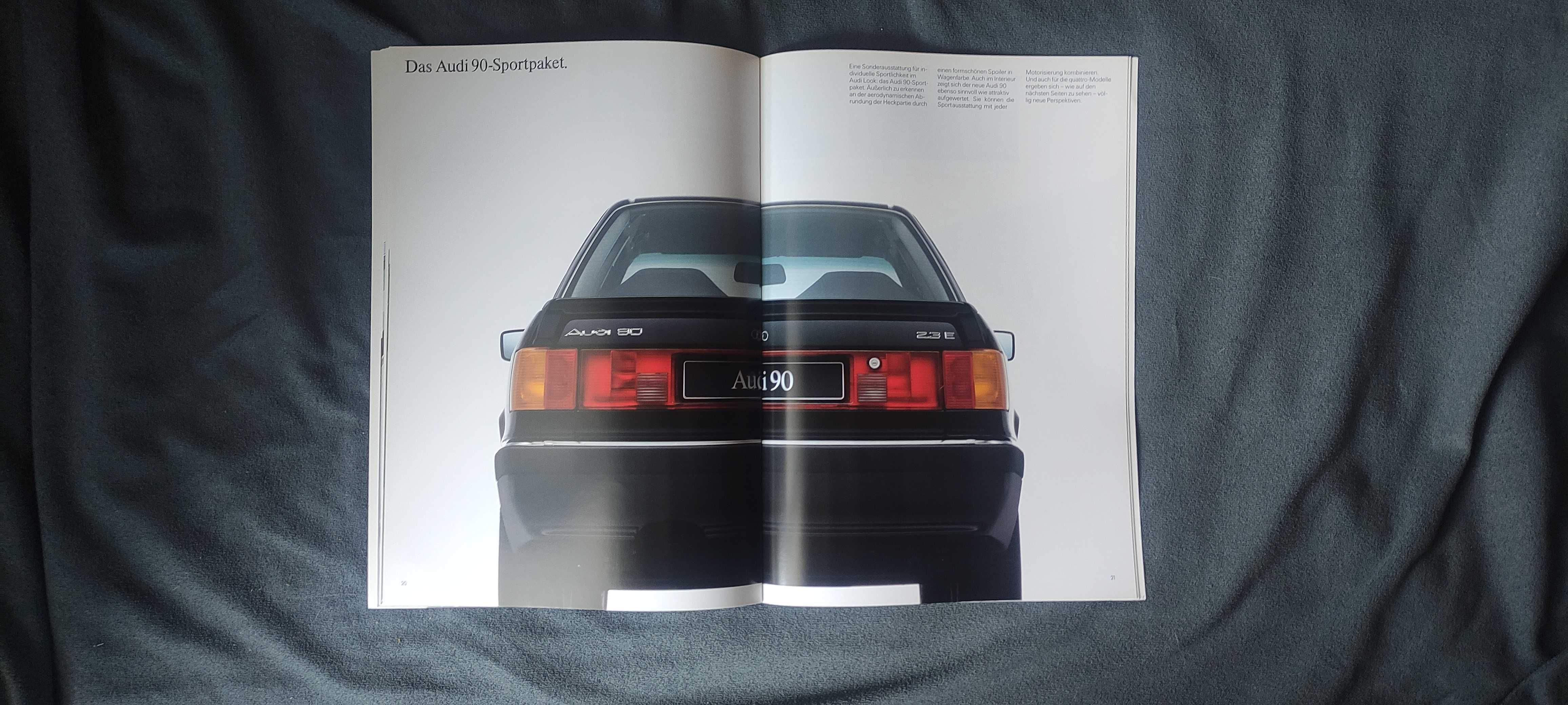 Prospekt Audi 90