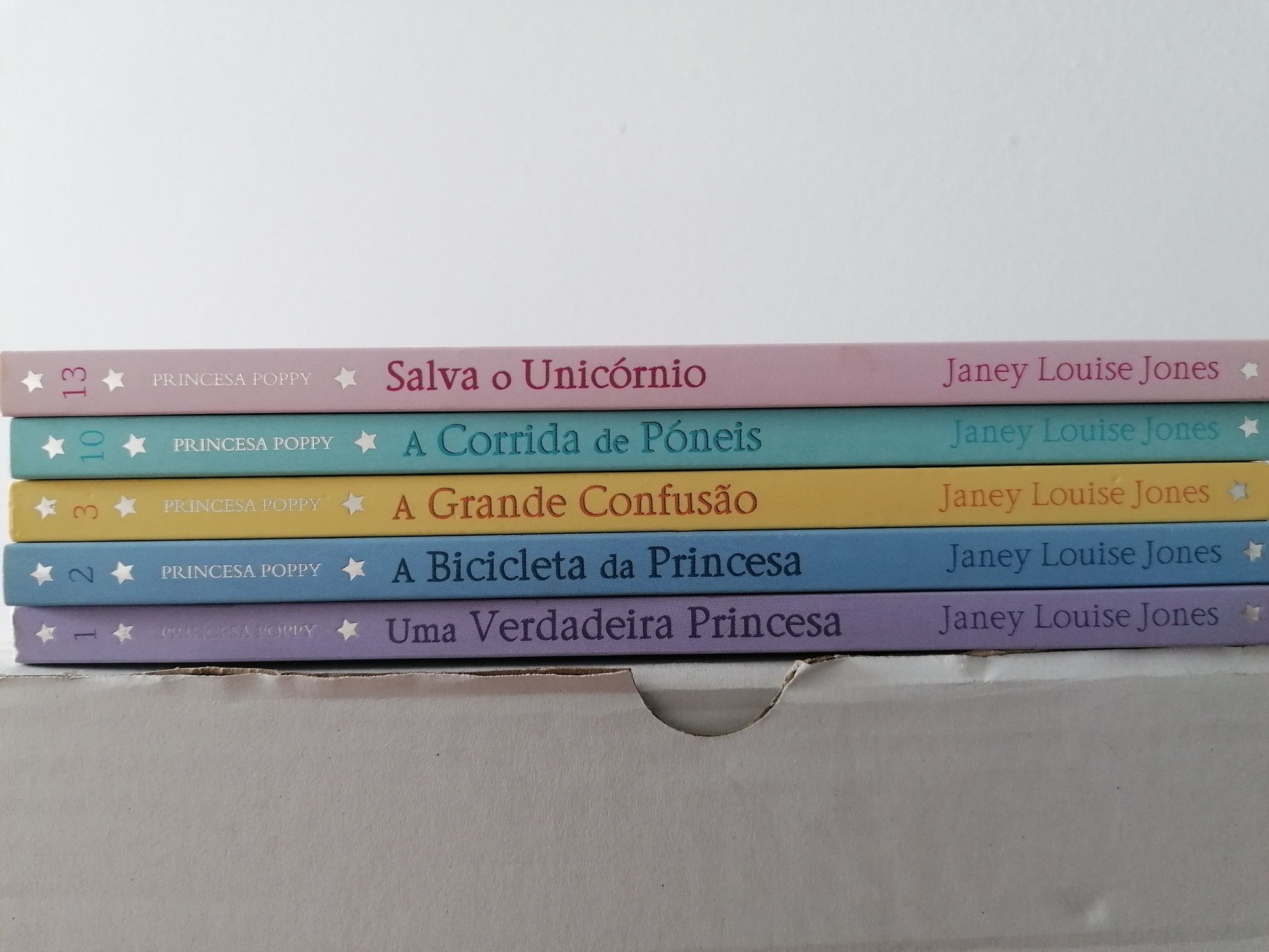 Livros colecção princesa poppy