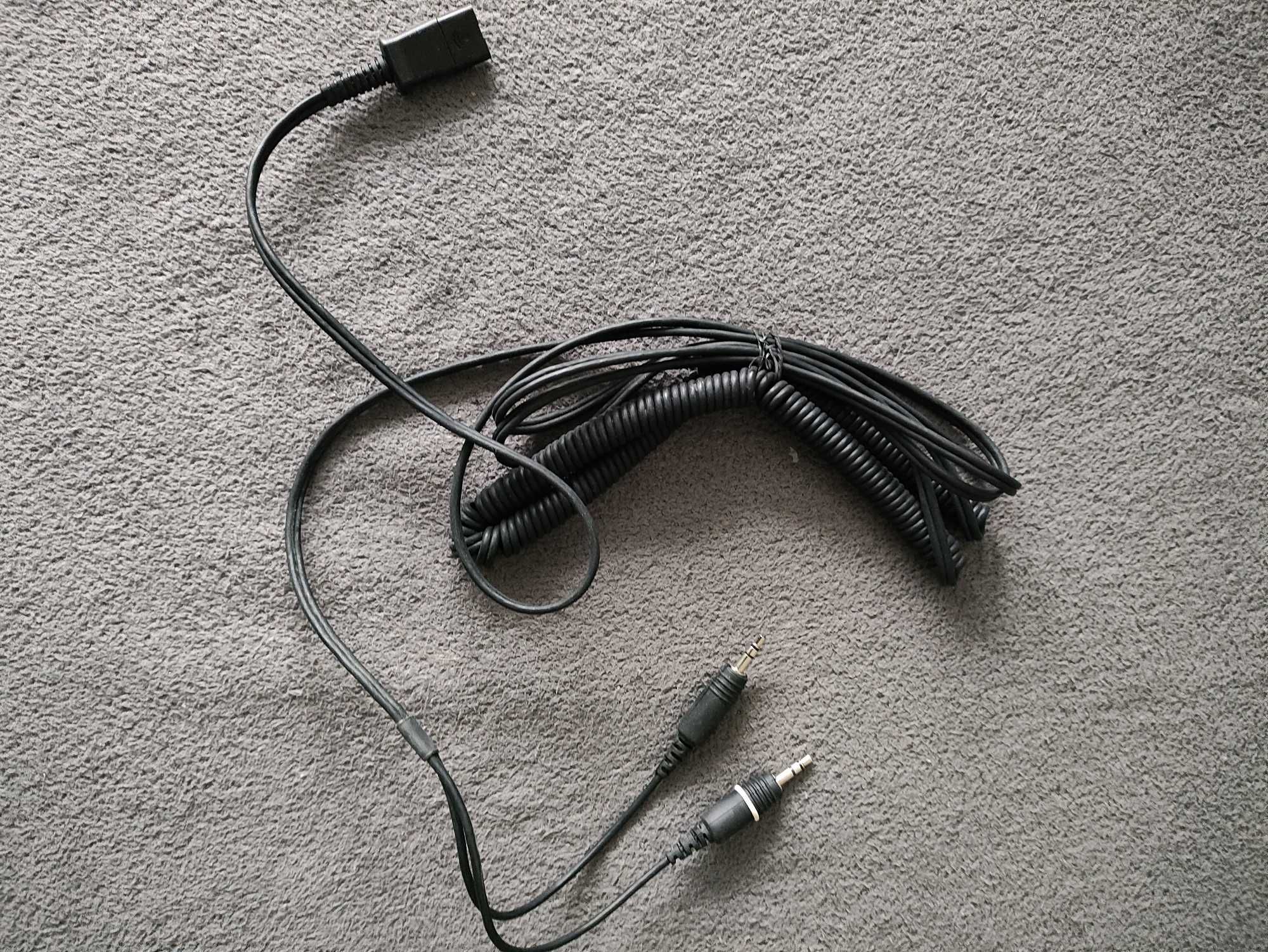 Kabel słuchawkowy Plantronics PC CatCable 2x3.5mm