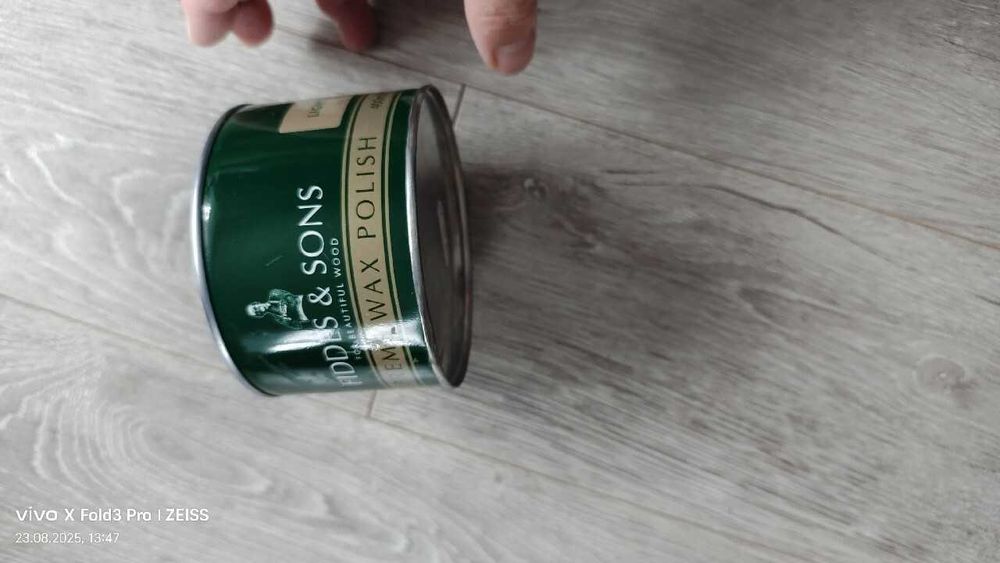 Fiddes wosk do drewna Supreme wax light bezbarwny.