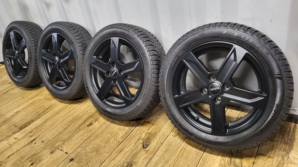 Felgi Toyota Aygo 15" 4x100 z oponami 165/60 R15 Aygo Yaris Czujniki