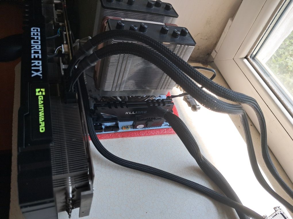 Комплект RTX 3080ti AM5 B650M AMD Ryzen 7700 64Gb DDR5 SSD 512 psu650w