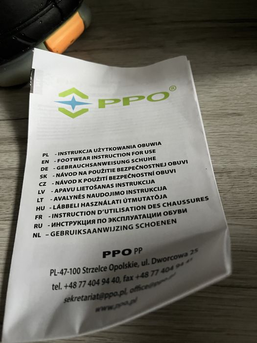 Buty robocze ppo