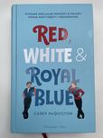 Ksiazka Red, white and royal blue