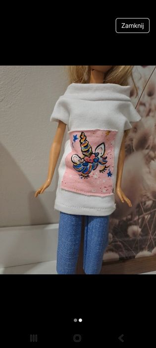 ubranko dla lalki Barbie