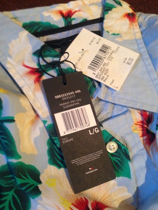 Koszula Meska rozm.L Tommy Hilfiger