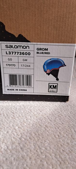 Kask narciarski Salomon dzieciecy r. KM 53-56