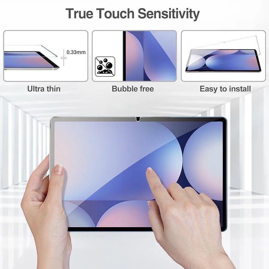 Szkło ochronne na wyświetlacz Galaxy Tab s10+ s9+ s8+ s7+ 2szt B374