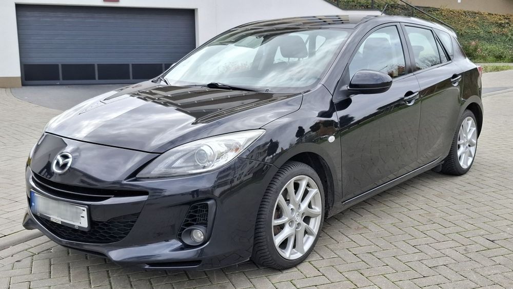Piękna Mazda 3 2012r, 2.2 MZR-CD (185KM), stan B.dobry,bogate wyposaż