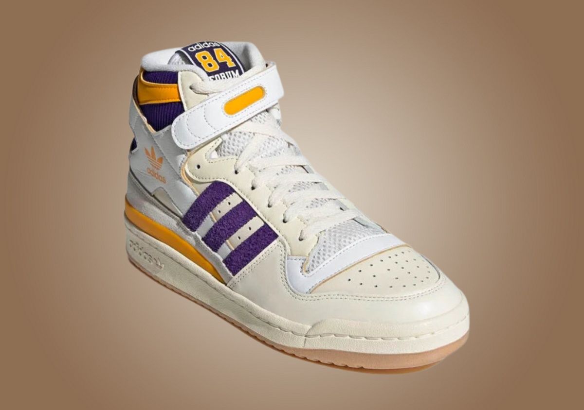 Kicksy Adidas Originals Forum 84 High NBA Pack Lakers EUR 40 CM 25
