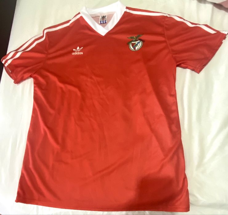 2x camisolas vintage Benfica ,pela melhor oferta ambss tamanho L