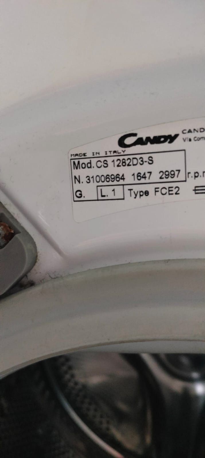Pralka candy CS 1282D3-S