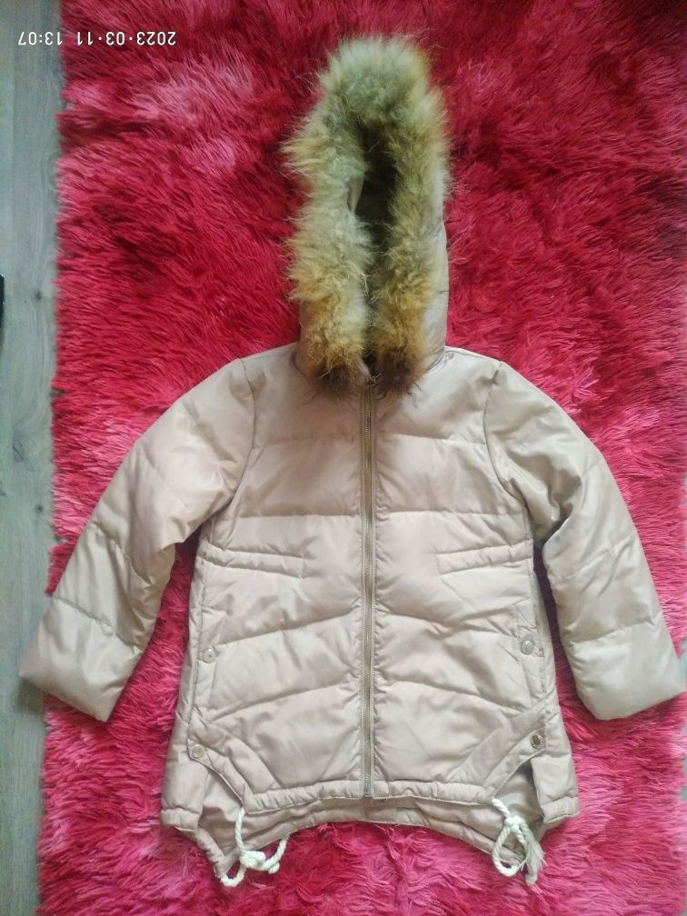 Куртка Курточка пуховик для девочки