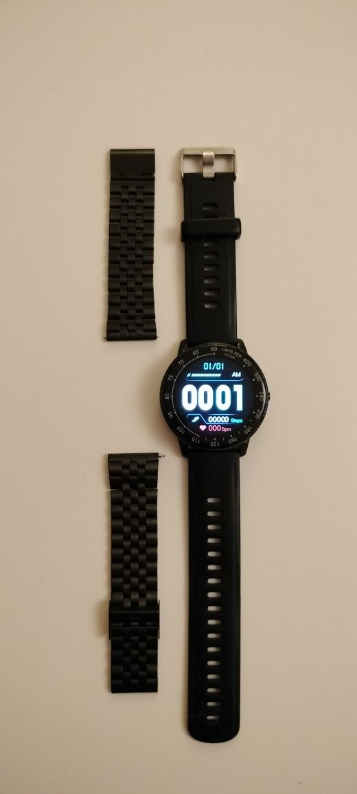 Smartwatch Radiant Time Square Black