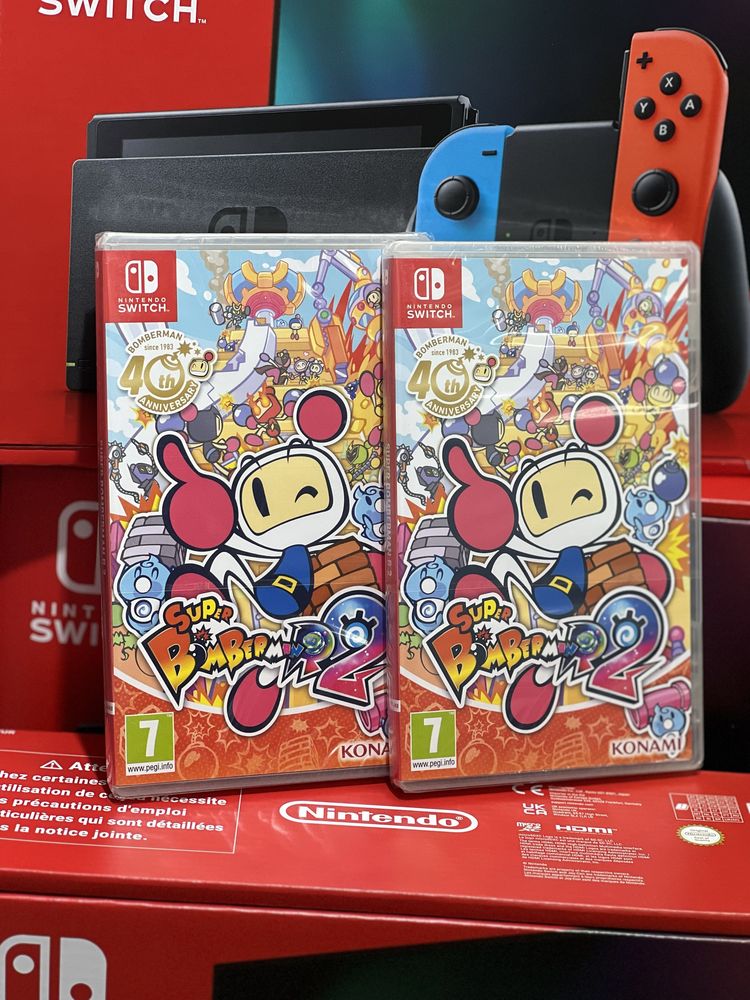 Super Bomberman 2 New! / nintendo switch ! Гарантія