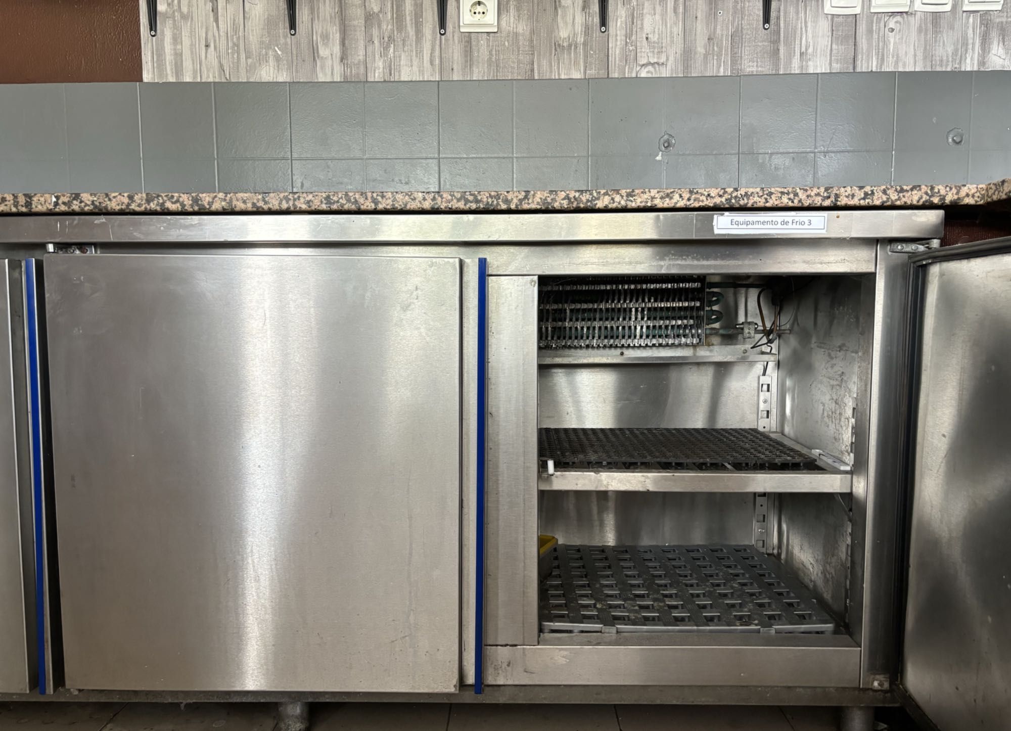Frigorífico de INOX para comércio
