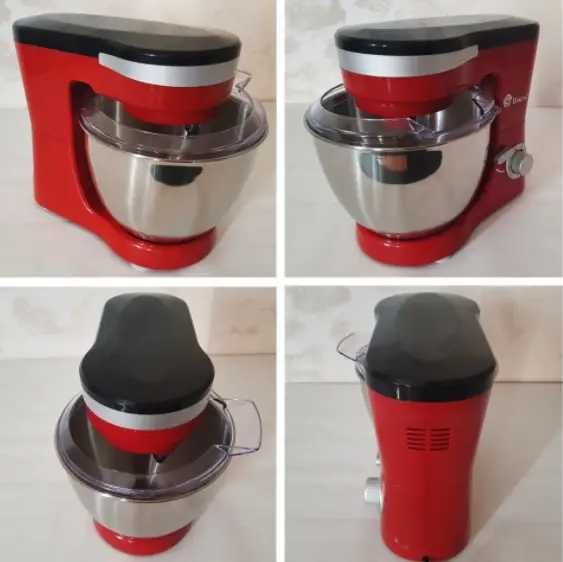 Тестомес миксер планетарный Domotec MS-1368 кухонный комбайн блендер