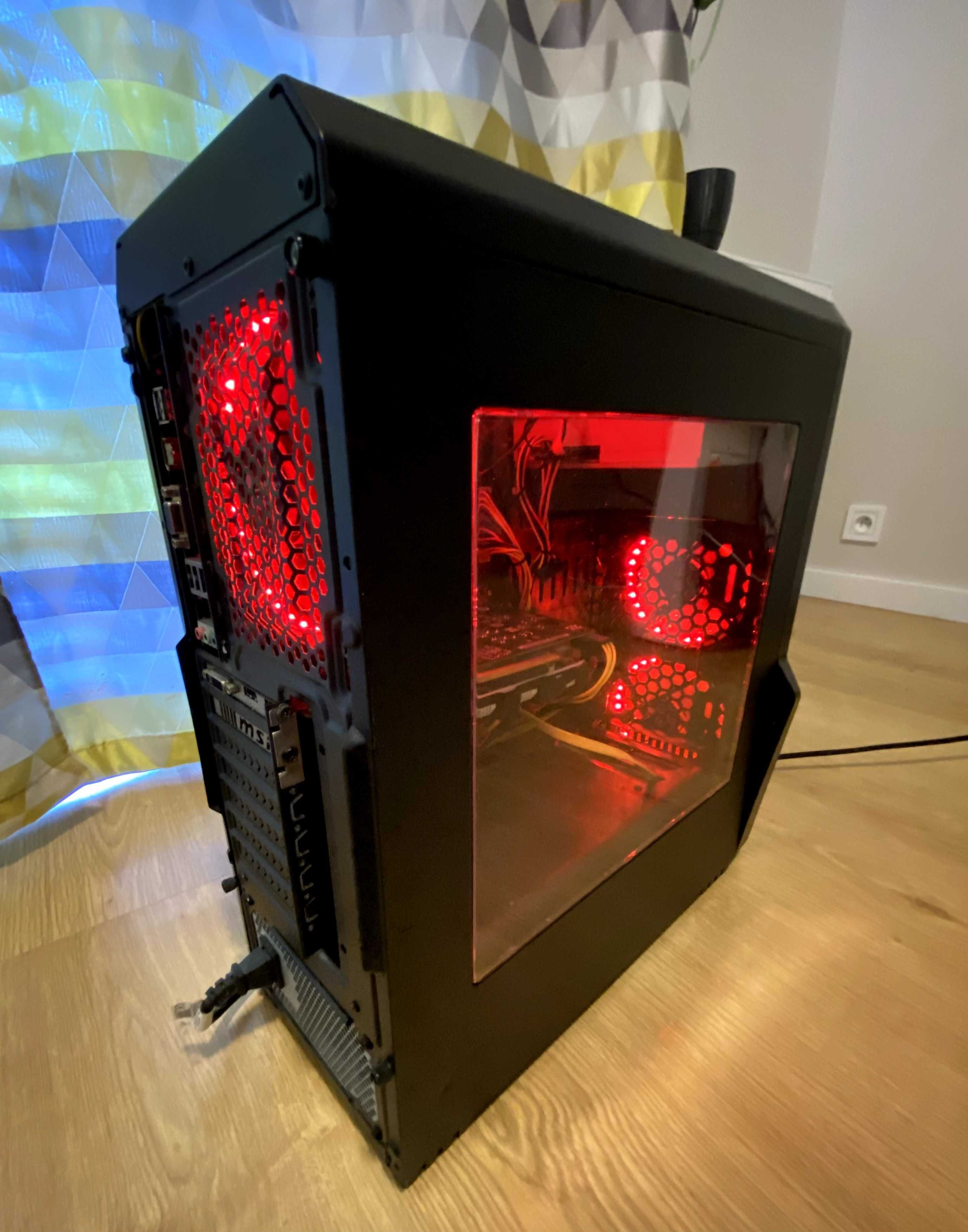 Sprzedam zestaw: Komputer + Monitor + Wszystkie podzespoły