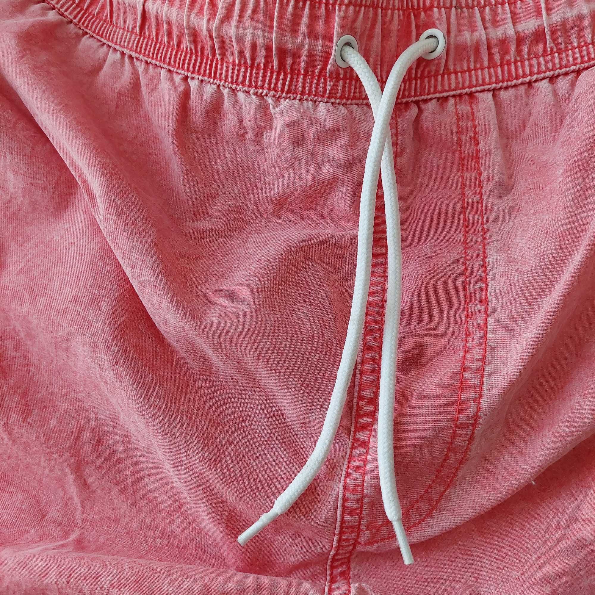 мужские розовые летние шорты