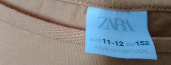 T-shirt dziewczęcy Zara rozmiar 152 cm