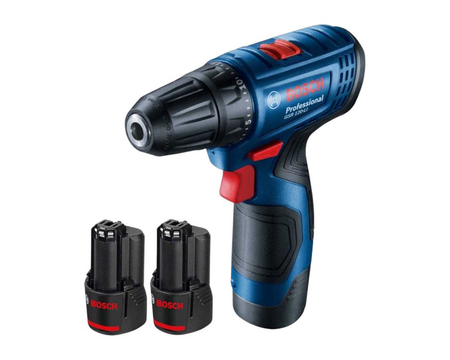 BOSCH Wiertarko-Wkrętarka 12V Li-Ion 30Nm 2Biegi Zestaw Walizka NOWA