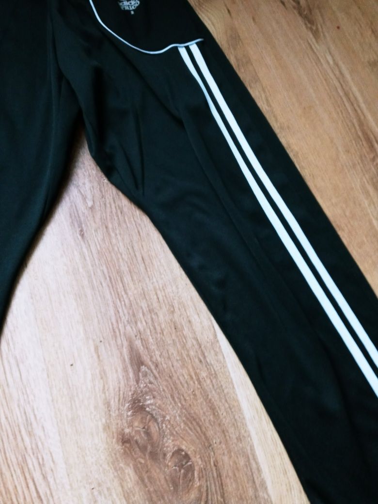 dresy damskie czarne adidas M proste