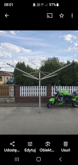 Suszarka ogrodowa parasol