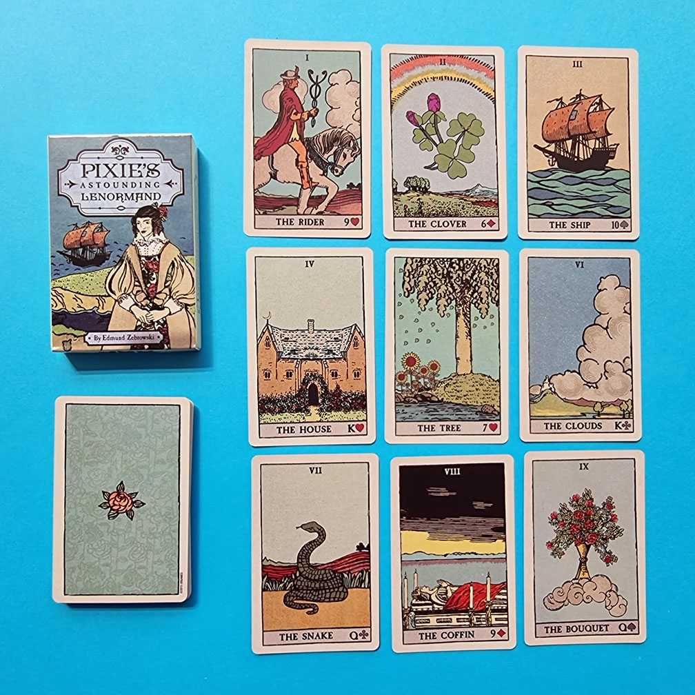 Baralho Cigano "Pixie's Astounding Lenormand"