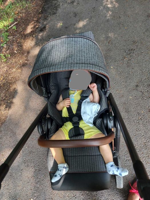 Wózek gondola i pacerówka Peg-Perego Veloce Fiat-500 2w1