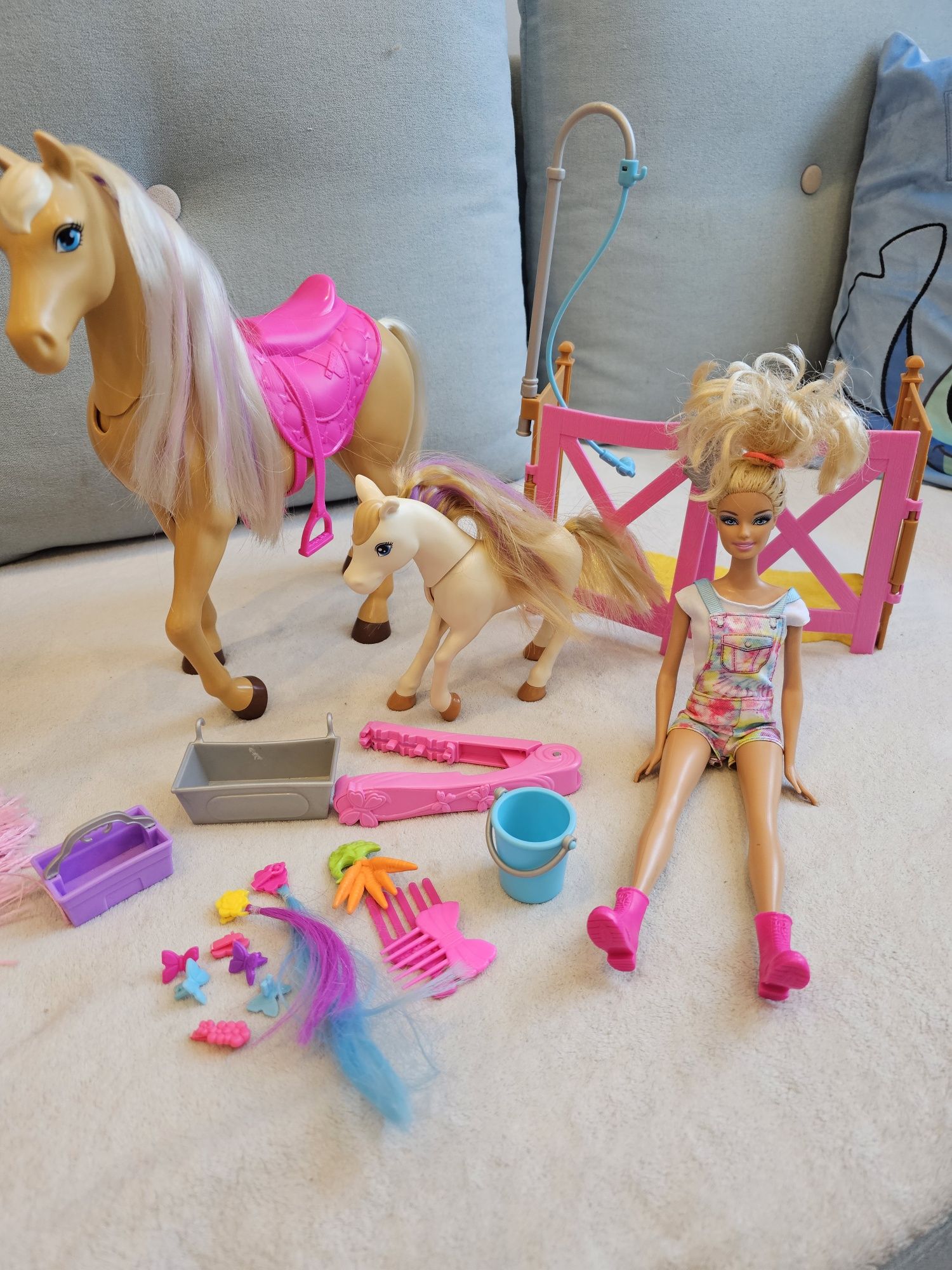 Zestaw Barbie Koniki Stylizacja i opieka