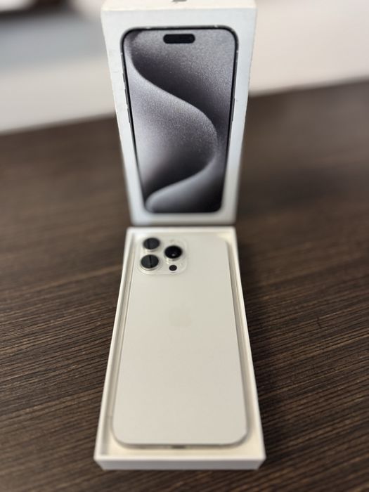 APPLE IPHONE 15 PRO Max 256GB White Poznań Długa 14