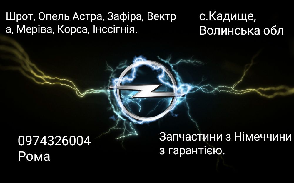 Двигуни на Опель, близько 50 двигунів, привезені з Німеччини.