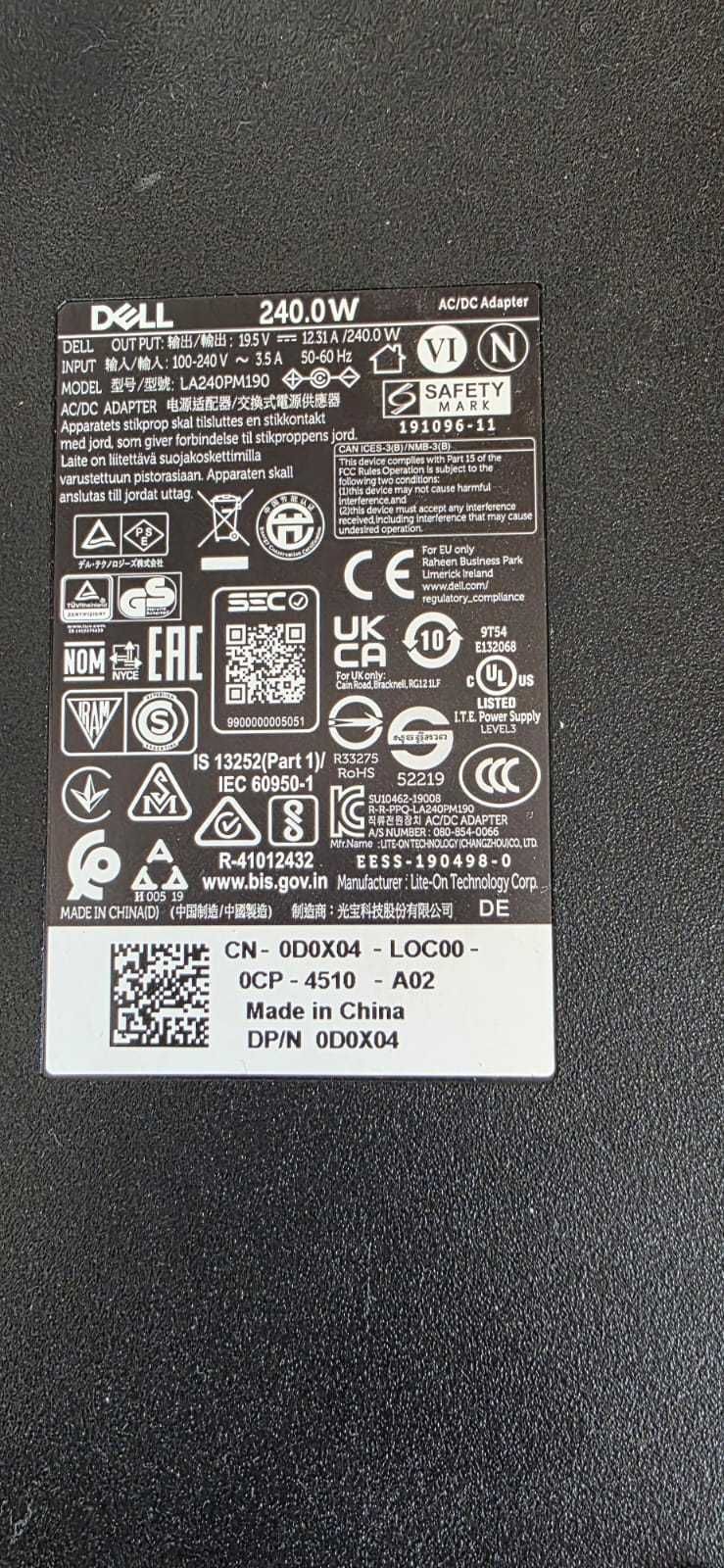 Dell Alienware M15 R3 i7-10750H 1TB 16GB RTX 2060 klaw PL nowy 14k PLN